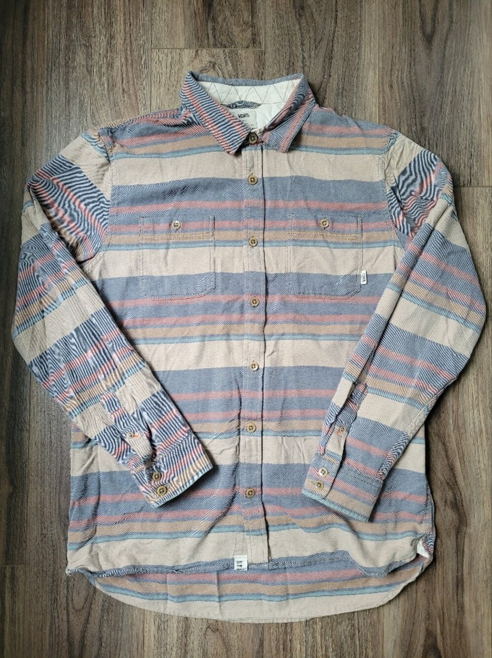 Vans Button Down Long Sleeve Shirt